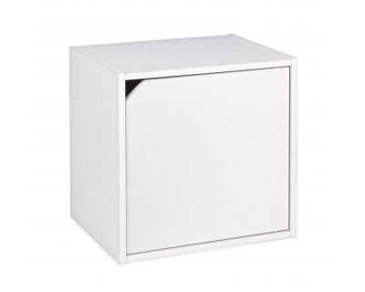 Cubo con anta composite bianco