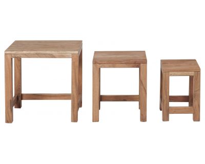 Tavolino basso in legno -...